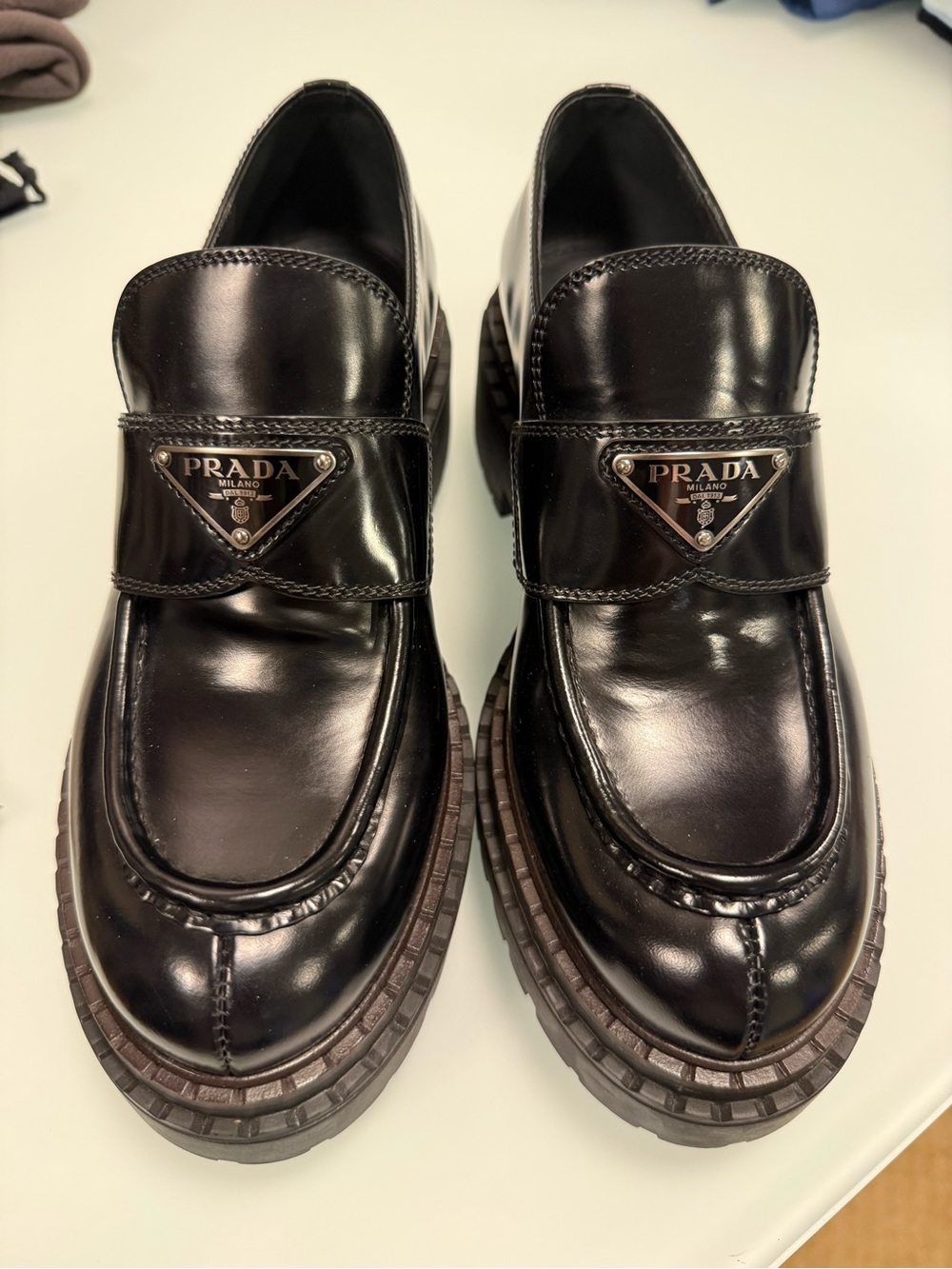 Prada Black Loafer - 38